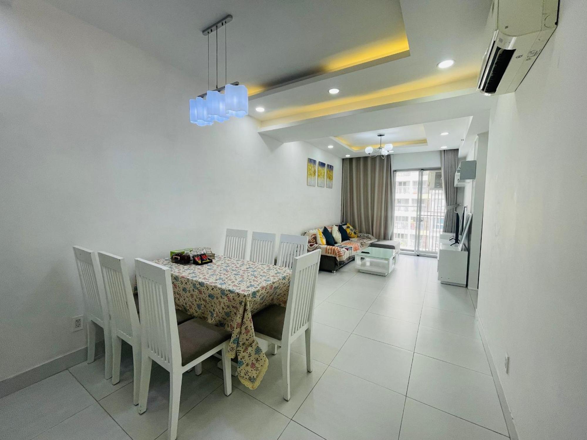 Secc Luxury 2-Br Apartment, Scenic Valley, Saigon Exhibition And Convention Center, Fv Hospital, Phu My Hung District 7 Bandar Ho Chi Minh Luaran gambar