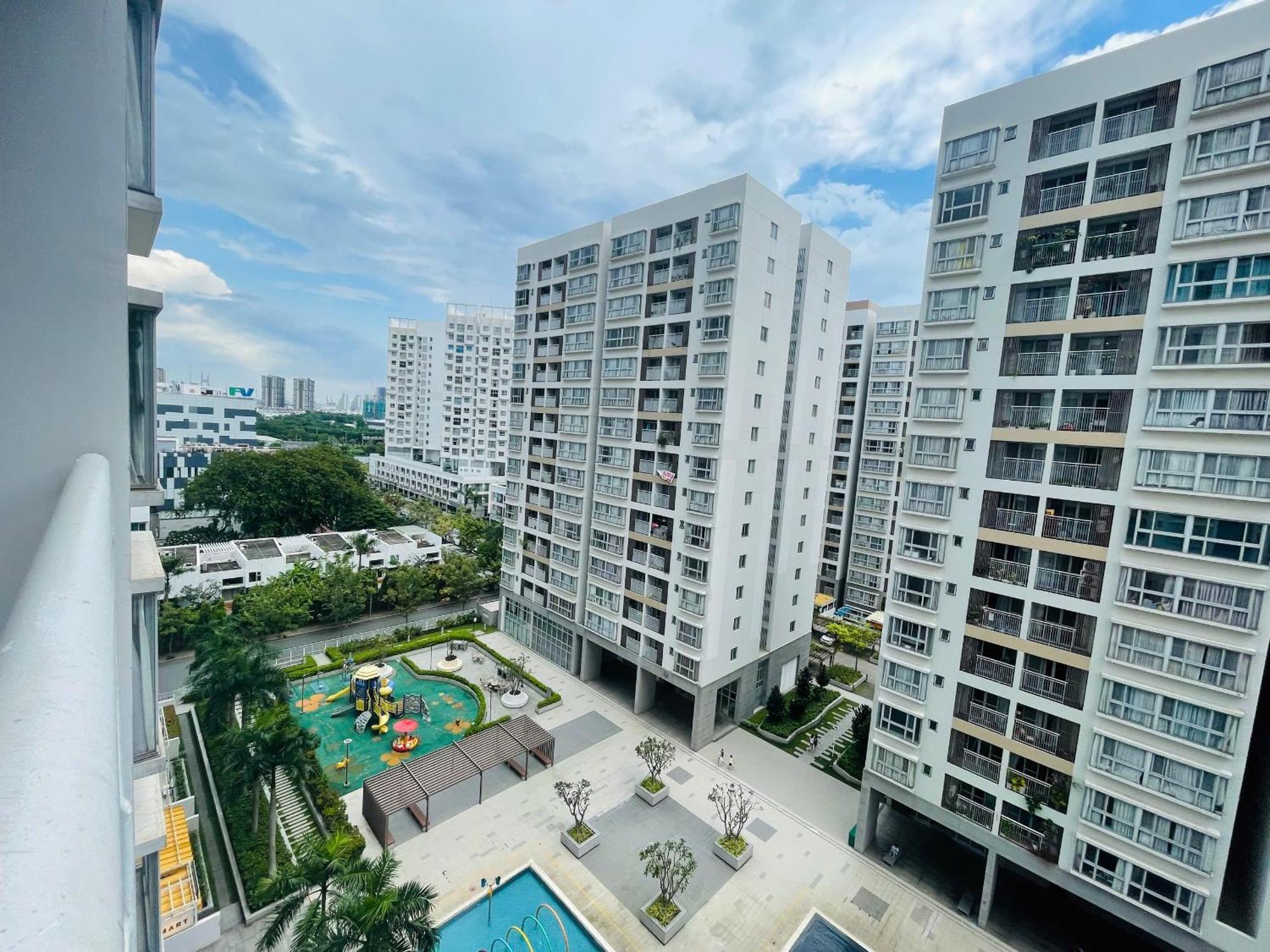Secc Luxury 2-Br Apartment, Scenic Valley, Saigon Exhibition And Convention Center, Fv Hospital, Phu My Hung District 7 Bandar Ho Chi Minh Luaran gambar